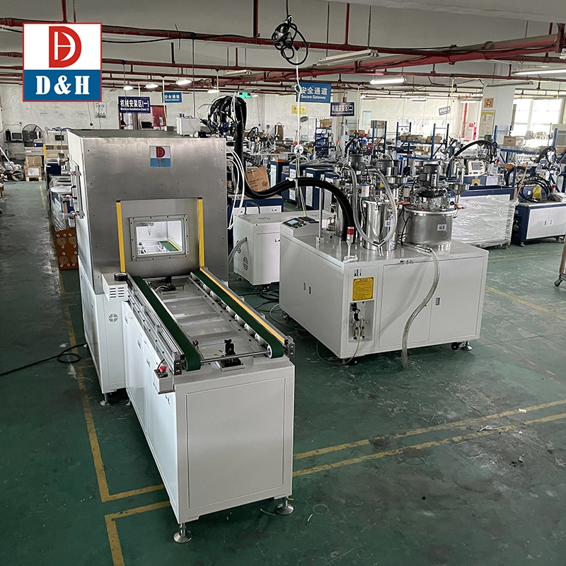 Epoxy Potting Vacuum Chamber Machine 2K Dosing Compounds Dispensing Filling Machine