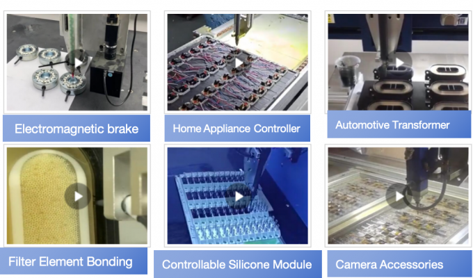 Daheng PGV-501 Precision Dispenser Otomatik Karıştırma Çift Sertleştirme Yapıştırıcıları + 20MP Görüş Yakalama Sistemi 2