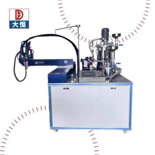 Polyurethane Epoxy Dozlama Makinesi AB Bileşeni Silikon dağıtım makinesi Yüksek hassasiyetli yapıştırıcı yapıştırma makinesi 0