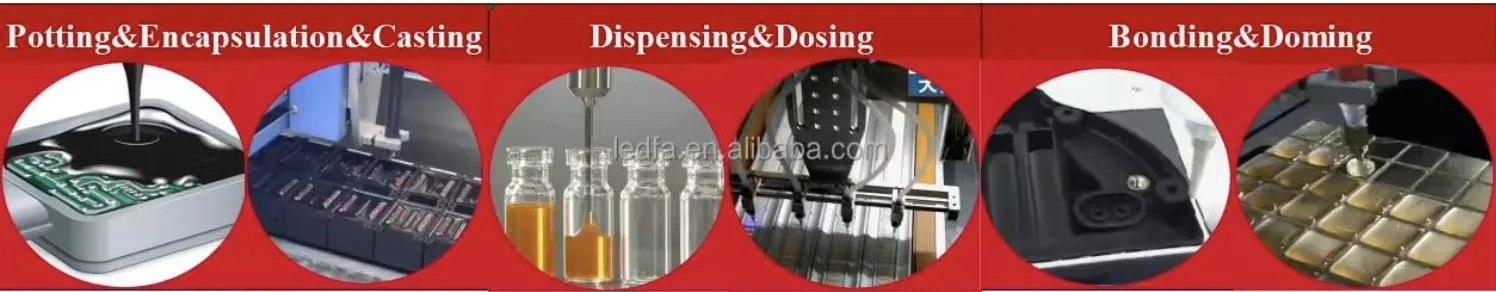 Pgv-501 Vision Dispensing System with 20MP CCD Dual-Component Adhesive Precision Dispensing Machine
