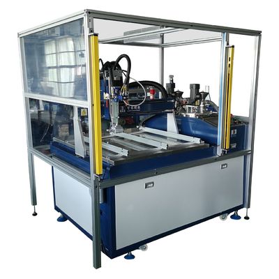 3 Eksenli Otomatik Ab Yapıştırıcı Çömlek Makinesi Dikey Kurulum Elektrikli Sürülen Tip