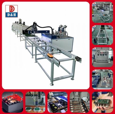 Yüksek performanslı AB Yapıştırıcı Çömlek Makinesi Taşıyıcı Sistemleri Otomatik dağıtıcı ile
