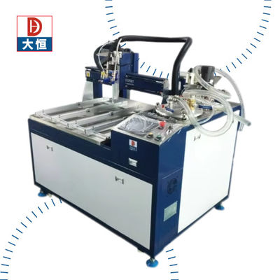 D&H Patentli Plunger Pompası Otomatik Epoksi reçine doldurma ve küpleme makinesi Sıcak erimiş yapıştırıcı dağıtıcı
