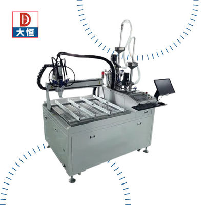 D&H Elektronik parçalar için Otomatik Dispenser yapıştırıcı püskürtme reçin yapıştırma makinesi