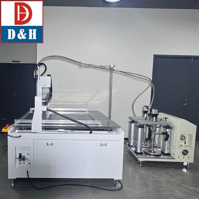 50 KG katı yapıştırıcı otomatik püskürtme yapıştırıcı makinesi pürüzsüz ve hassas uygulama için
